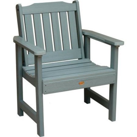 HIGHWOOD USA highwood® Lehigh Outdoor Garden Chair, Eco Friendly Synthetic Wood In Coastal Teak AD-CHGL1-CGE